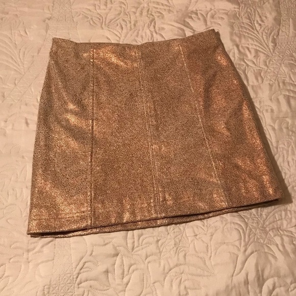 RARE Retro Free People Mini Skirt Size 4 - Picture 3 of 7